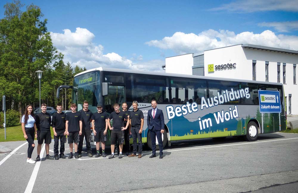 Sesotec Schulbus Beste Ausbildung im Woid